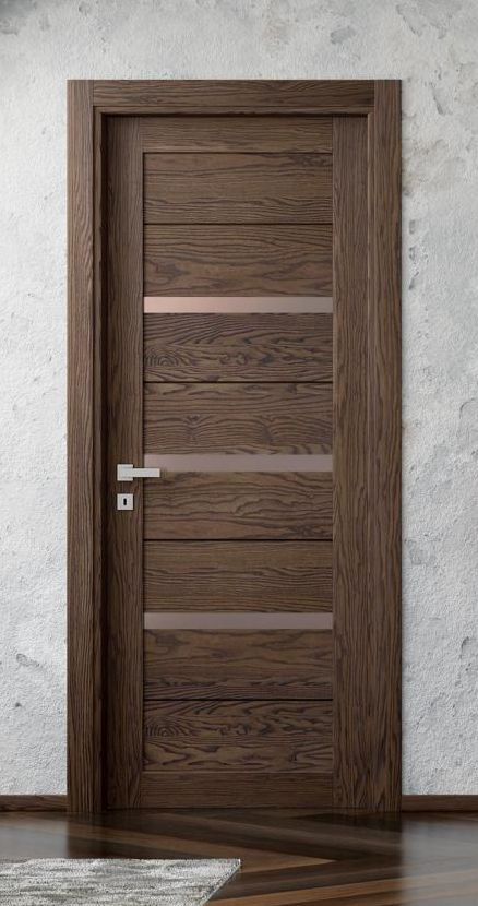 Porta in rovere noce