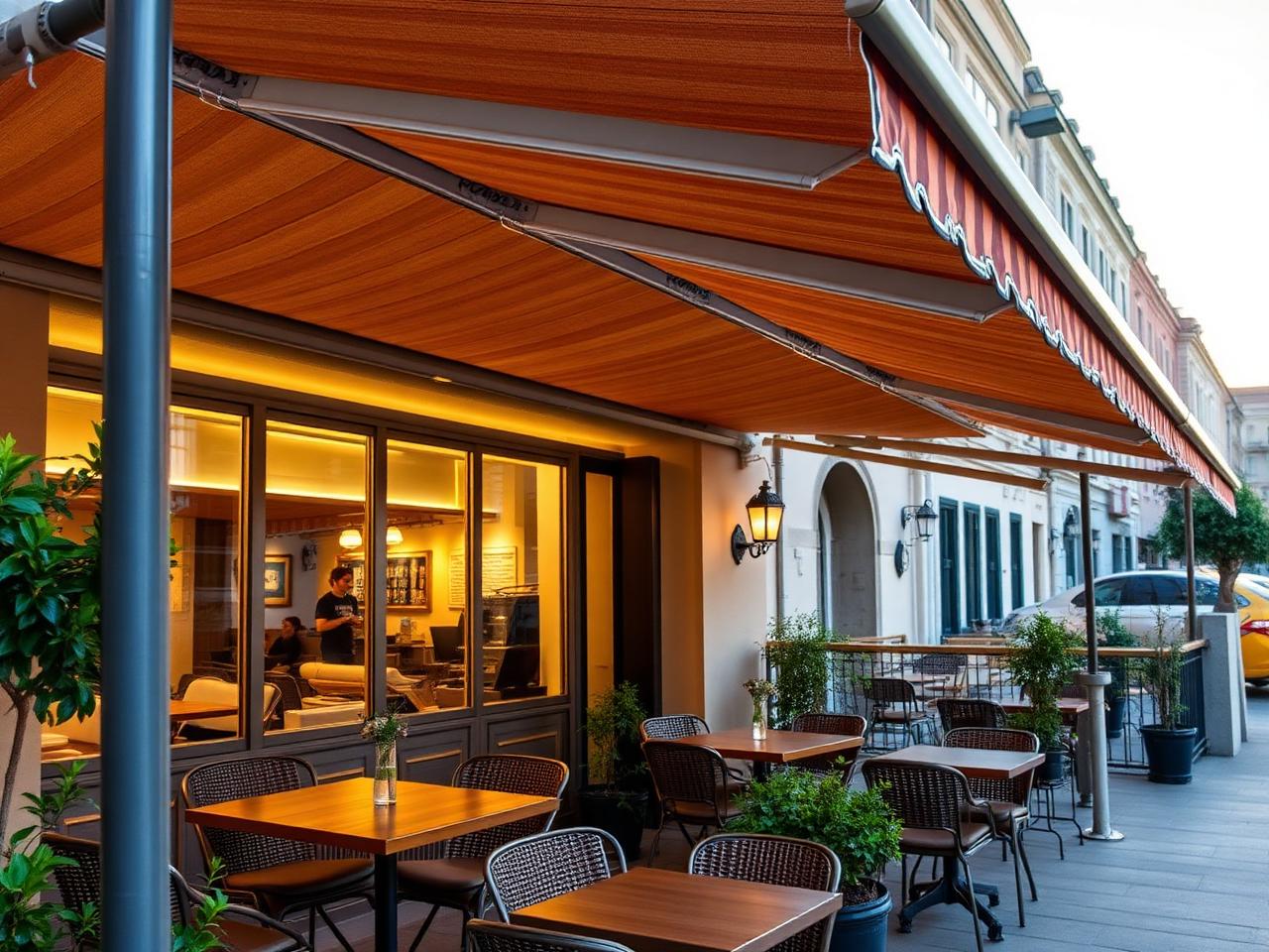 Tenda da sole per dehors